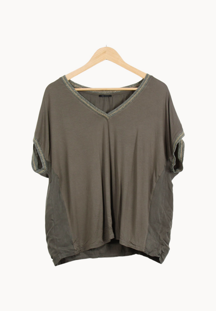 T-shirt Vert - Taille XXL/44 de la marque IKKS | PARAD54014 - Vendu par Paradigme - Image 2