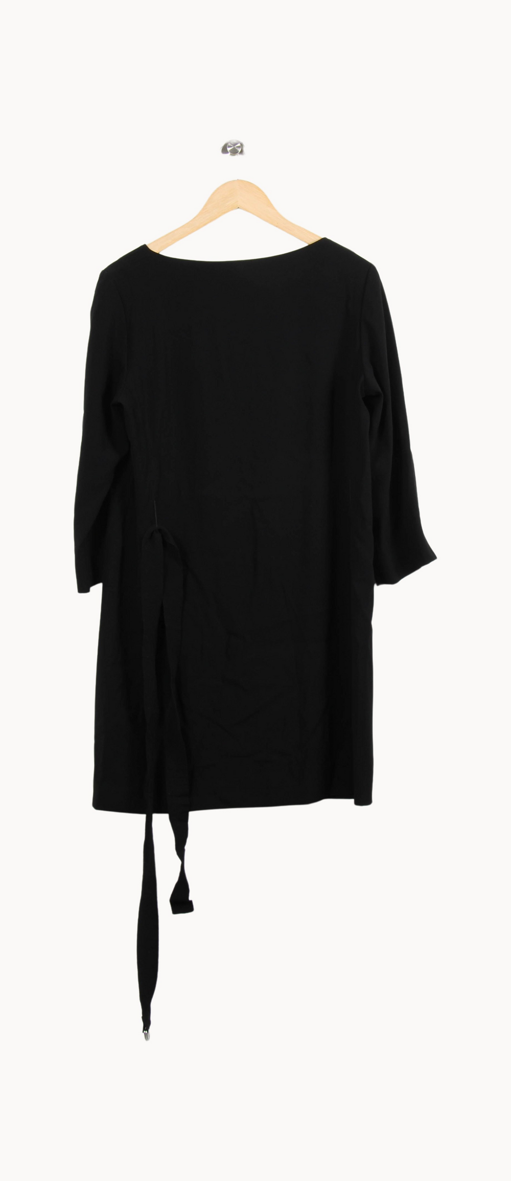Robe Droite Noire - Taille L/40 de la marque Claudie Pierlot | PARAD39763 - Vendu par Paradigme - Image 4