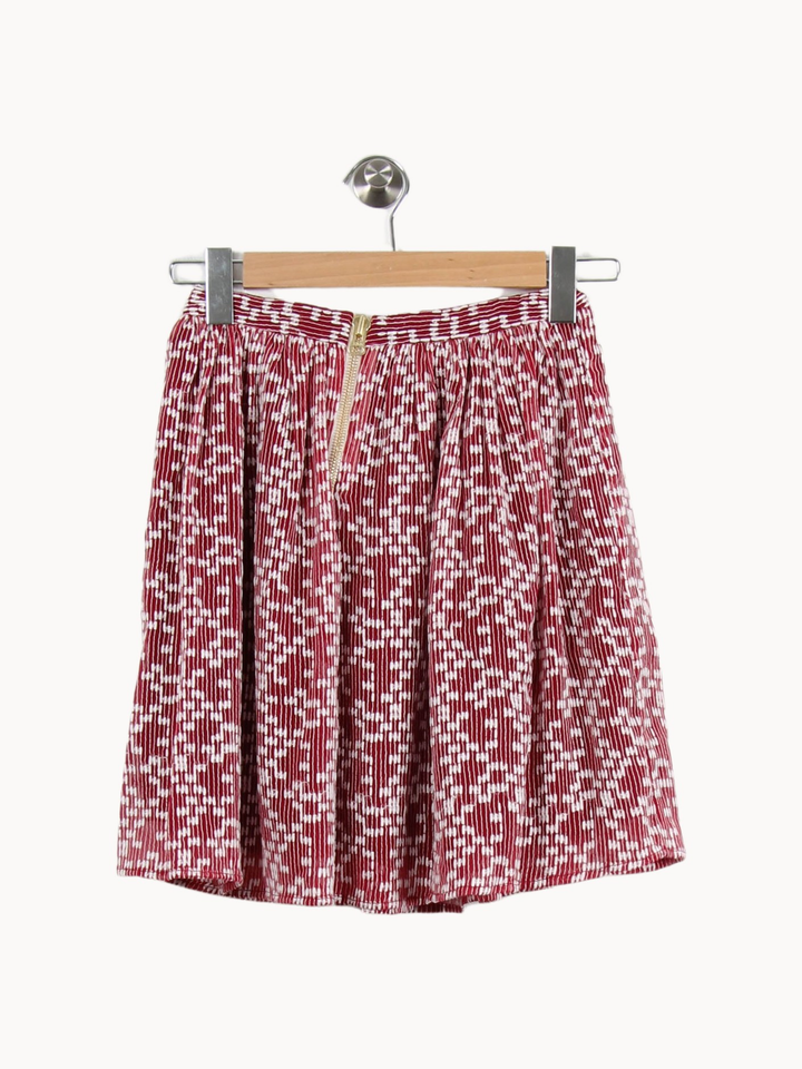 Jupe Rouge et Blanche - Taille XS/34 de la marque Heimstone | PARAD69168 - Vendu par Paradigme - Image 2