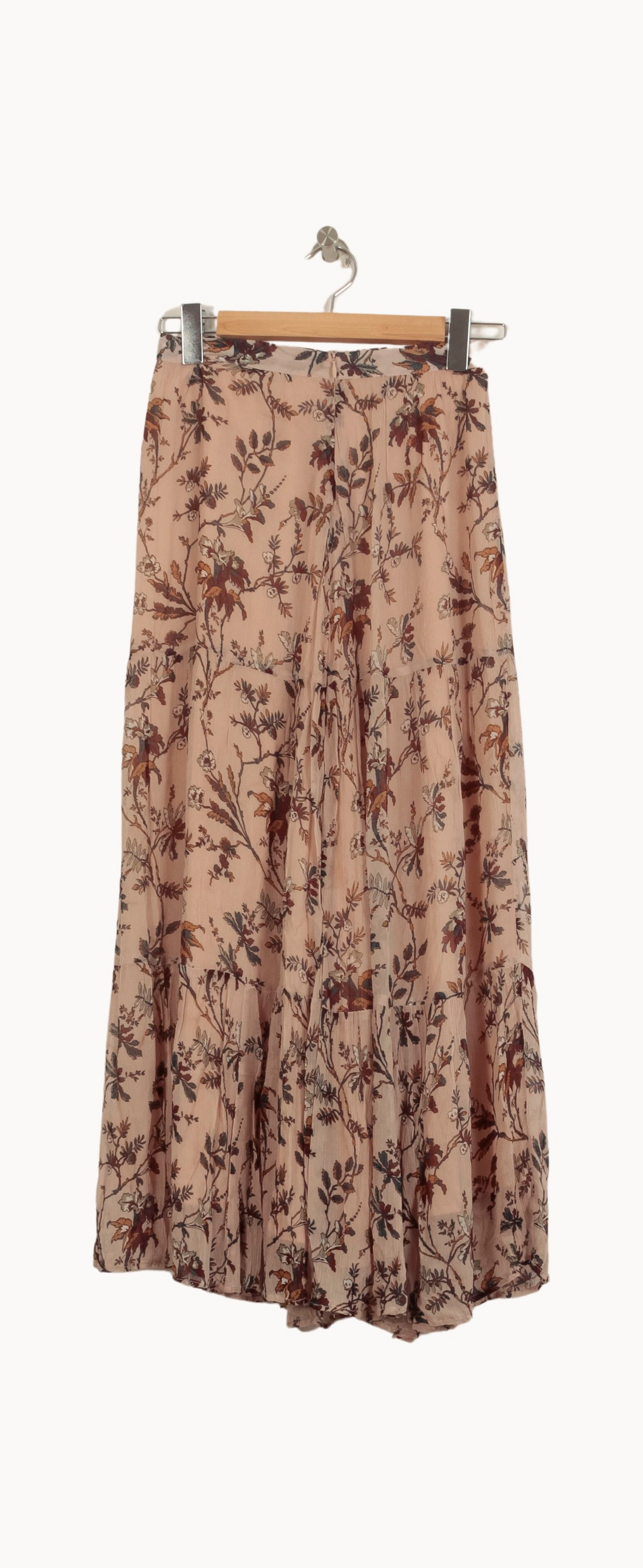 Jupe Longue Rose et Marron - Taille XS/34 de la marque Pablo | PARAD53239 - Vendu par Paradigme - Image 4