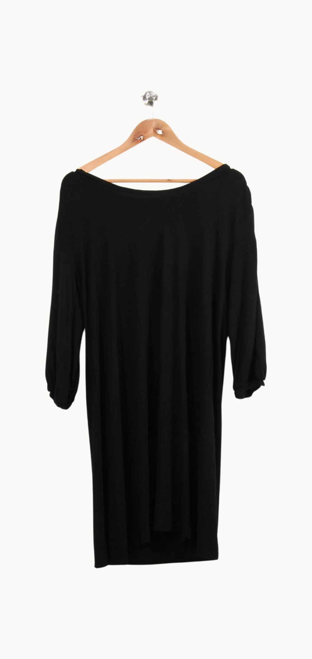 Robe Midi Noire - Taille M/38 de la marque Derhy | PARAD65131 - Vendu par Paradigme - Image 2