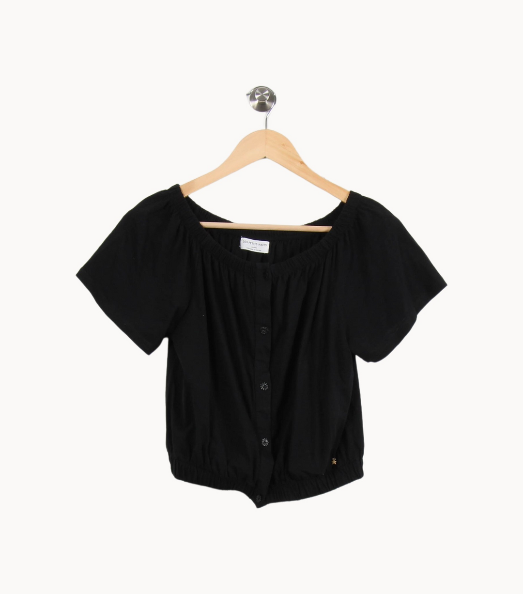 Blouse Noire - Taille XS/34 de la marque Des petits hauts | PARAD69098 - Vendu par Paradigme - Image 2