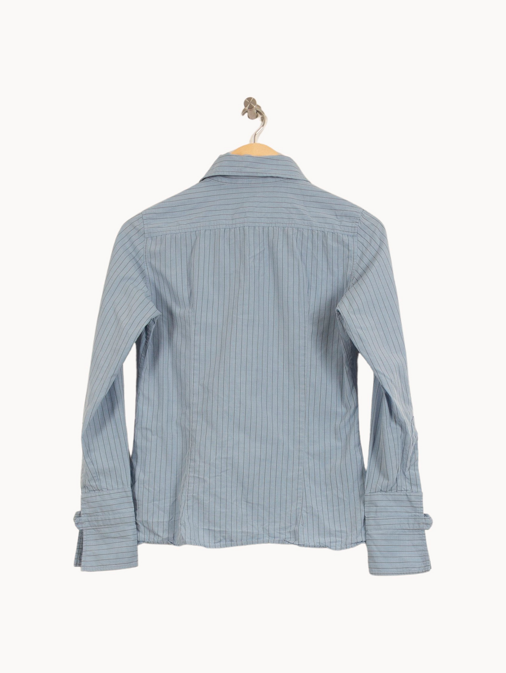 Chemise Bleue - Taille M/38 de la marque Tara Jarmon | PARAD29111 - Vendu par Paradigme - Image 4