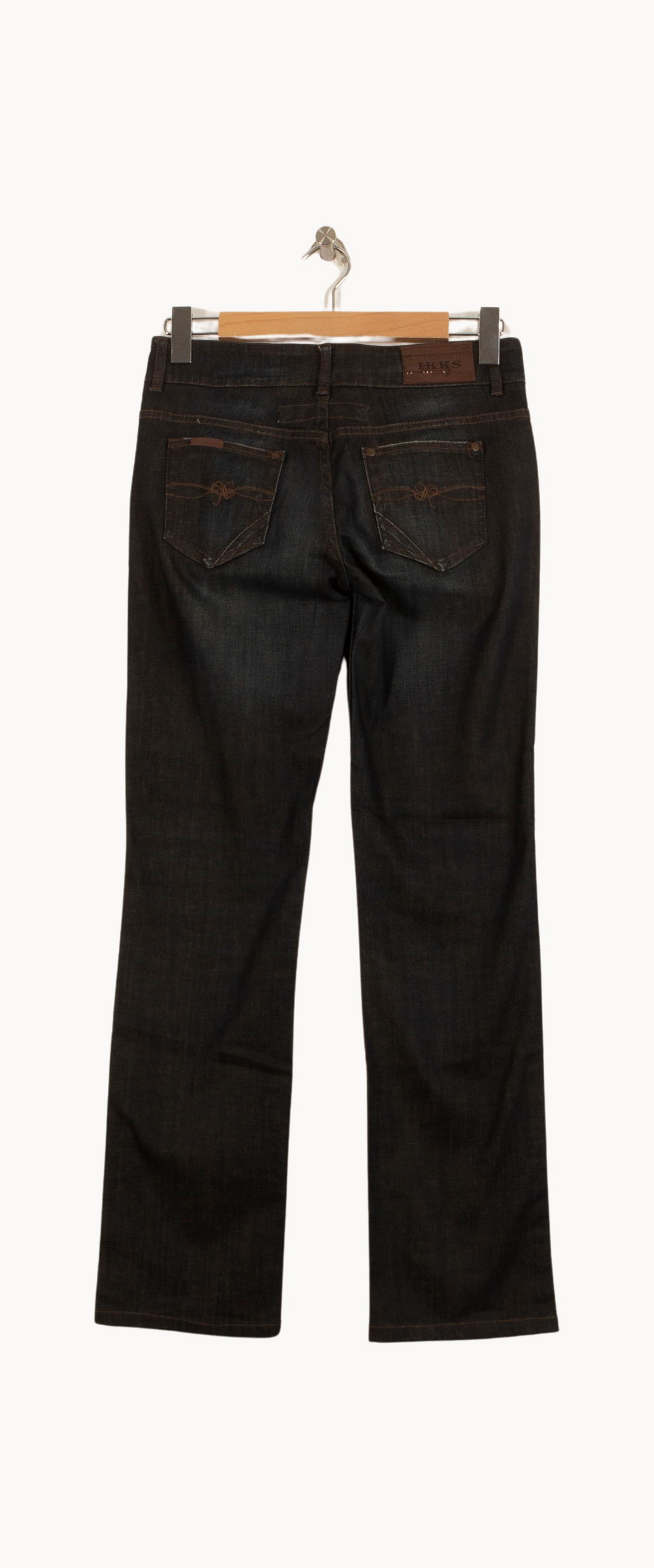 Jean Bleu Foncé - Taille M/38 de la marque IKKS | PARAD65341 - Vendu par Paradigme - Image 4