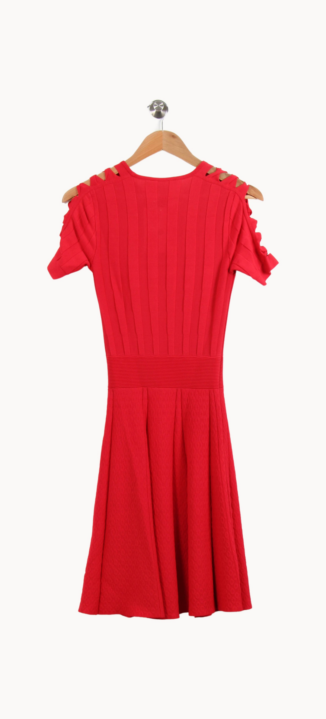 Robe Courte Rouge - Taille S/36 de la marque The Kooples | PARAD64913 - Vendu par Paradigme - Image 4