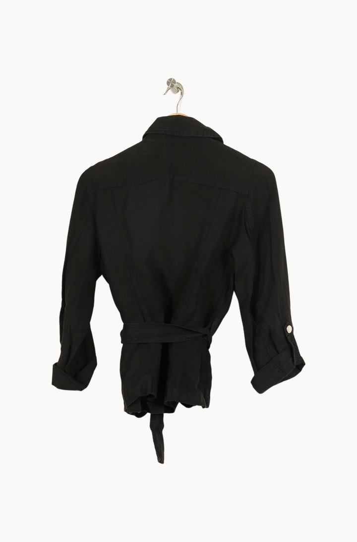 Blouson Noir - Taille L/40 de la marque Caroll | PARAD36186 - Vendu par Paradigme - Image 4