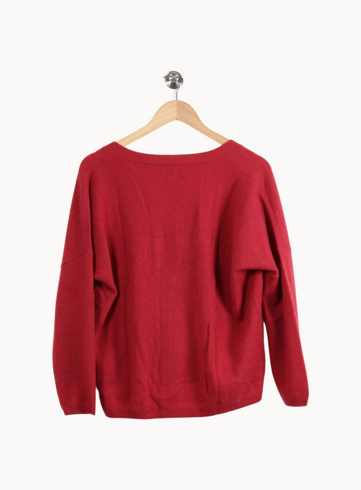 Cardigan Rouge - Taille S/36 de la marque Des petits hauts | PARAD65074 - Vendu par Paradigme - Image 4