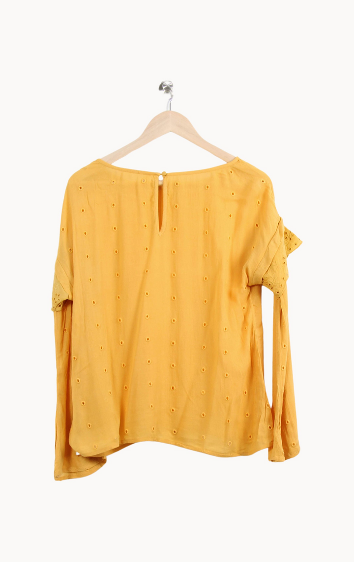 Blouse Orange - Taille S/36 de la marque I.Code | PARAD65157 - Vendu par Paradigme - Image 4