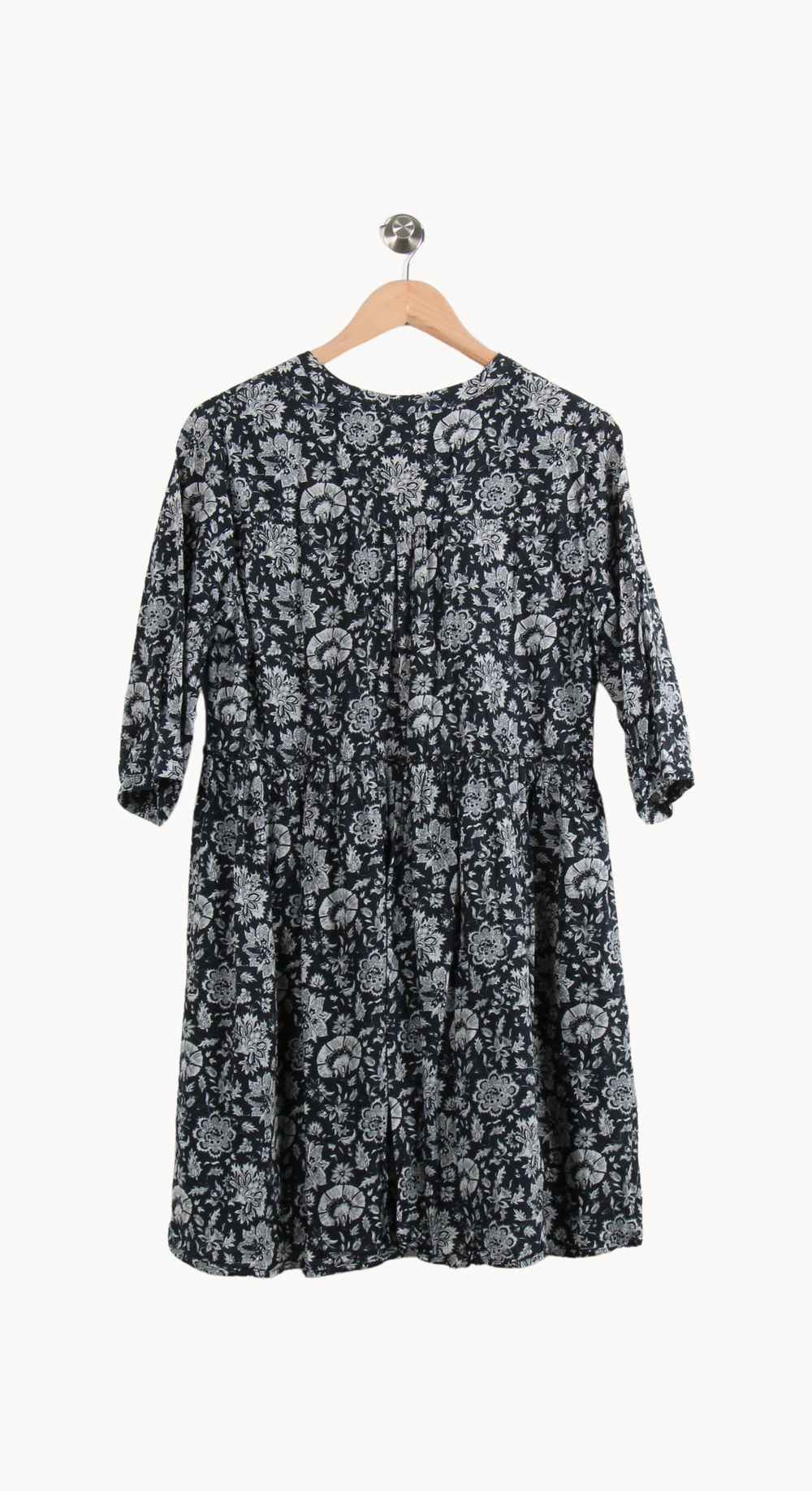 Robe Courte Bleu et Blanc - Taille L/40 de la marque Caroll | PARAD65081 - Vendu par Paradigme - Image 4