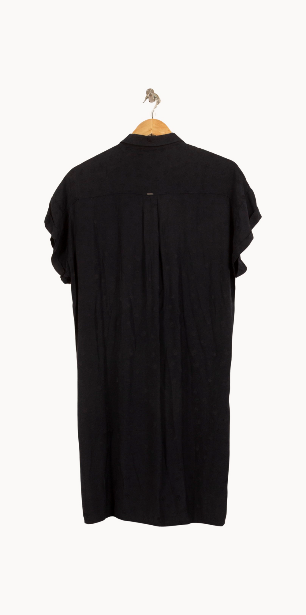 Robe Chemise Noire - Taille S/36 de la marque IKKS | PARAD64954 - Vendu par Paradigme - Image 4