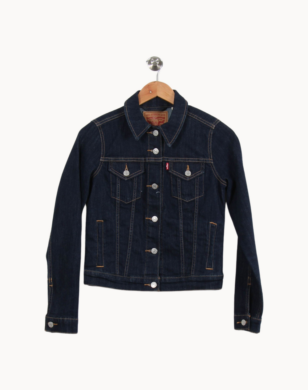 Veste En Jean Bleue - Taille XS/34 de la marque Levi's | PARAD64350 - Vendu par Paradigme - Image 2