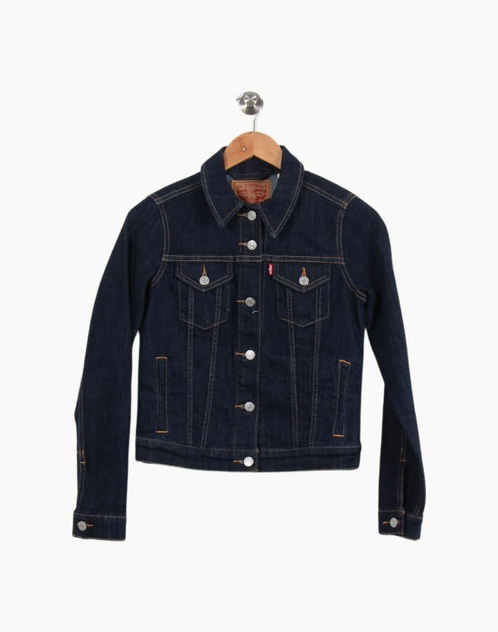 Veste En Jean Bleue - Taille XS/34 de la marque Levi's | PARAD64350 - Vendu par Paradigme - Image 2