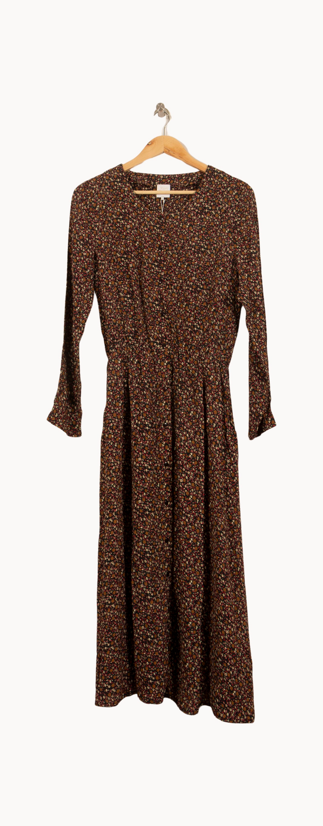 Robe Longue Marron - Taille S/36 de la marque Karl Marc John | PARAD64133 - Vendu par Paradigme - Image 2