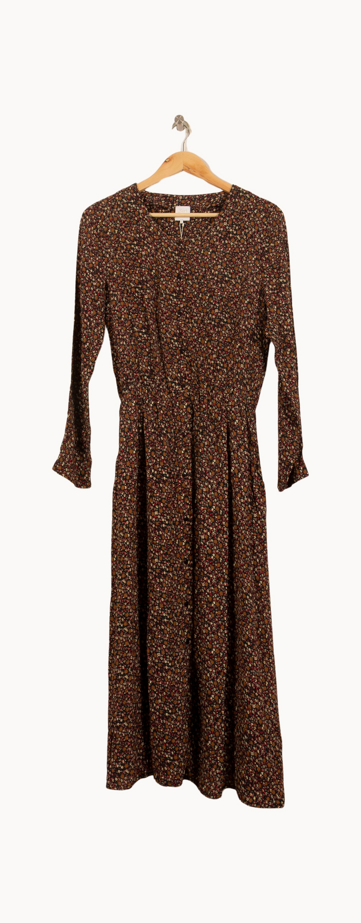 Robe Longue Marron - Taille S/36 de la marque Karl Marc John | PARAD64133 - Vendu par Paradigme - Image 2