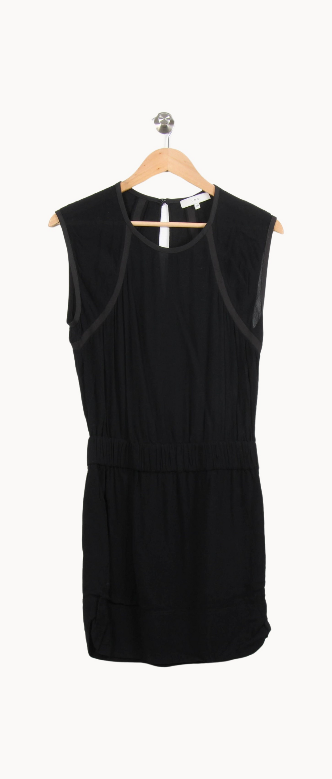 Robe Midi Noire - Taille M/38 de la marque IRO | PARAD63815 - Vendu par Paradigme - Image 2