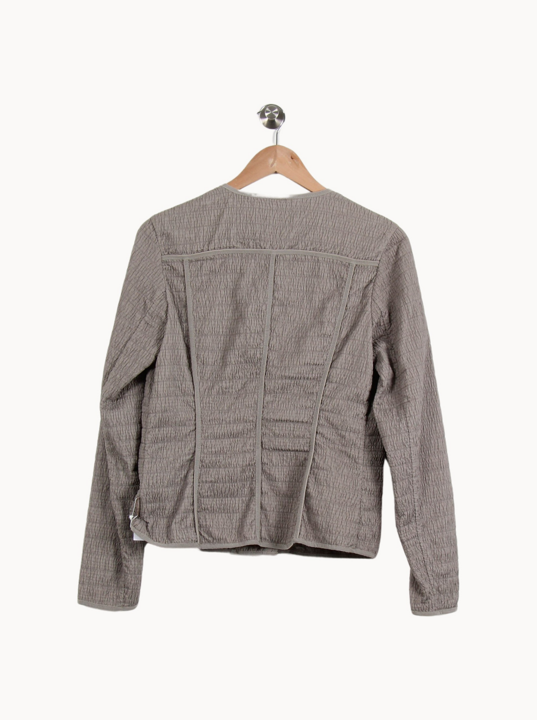 Veste Grise - Taille L/40 de la marque Moncler | PARAD62280 - Vendu par Paradigme - Image 4