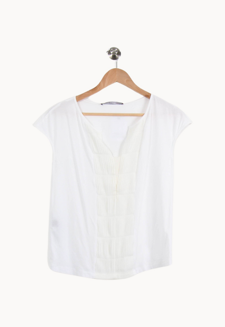 Blouse Blanche - Taille XS/34 de la marque Comptoir des Cotonniers | PARAD59728 - Vendu par Paradigme - Image 2