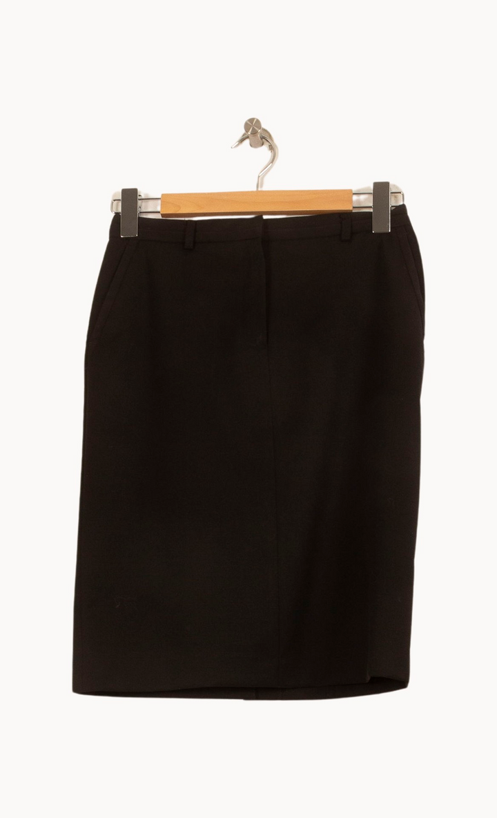 Jupe Droite Noire - Taille S/36 de la marque Caroll | PARAD61596 - Vendu par Paradigme - Image 2