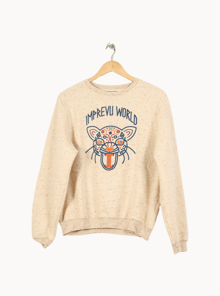 Sweat Beige - Taille S/36 de la marque Imprevu | PARAD67516 - Vendu par Paradigme - Image 2