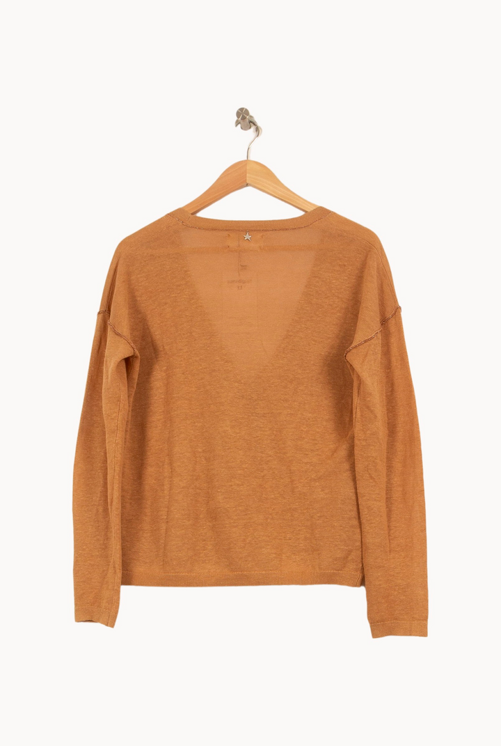 Cardigan Orange - Taille L/40 de la marque Sud express | PARAD44556 - Vendu par Paradigme - Image 4