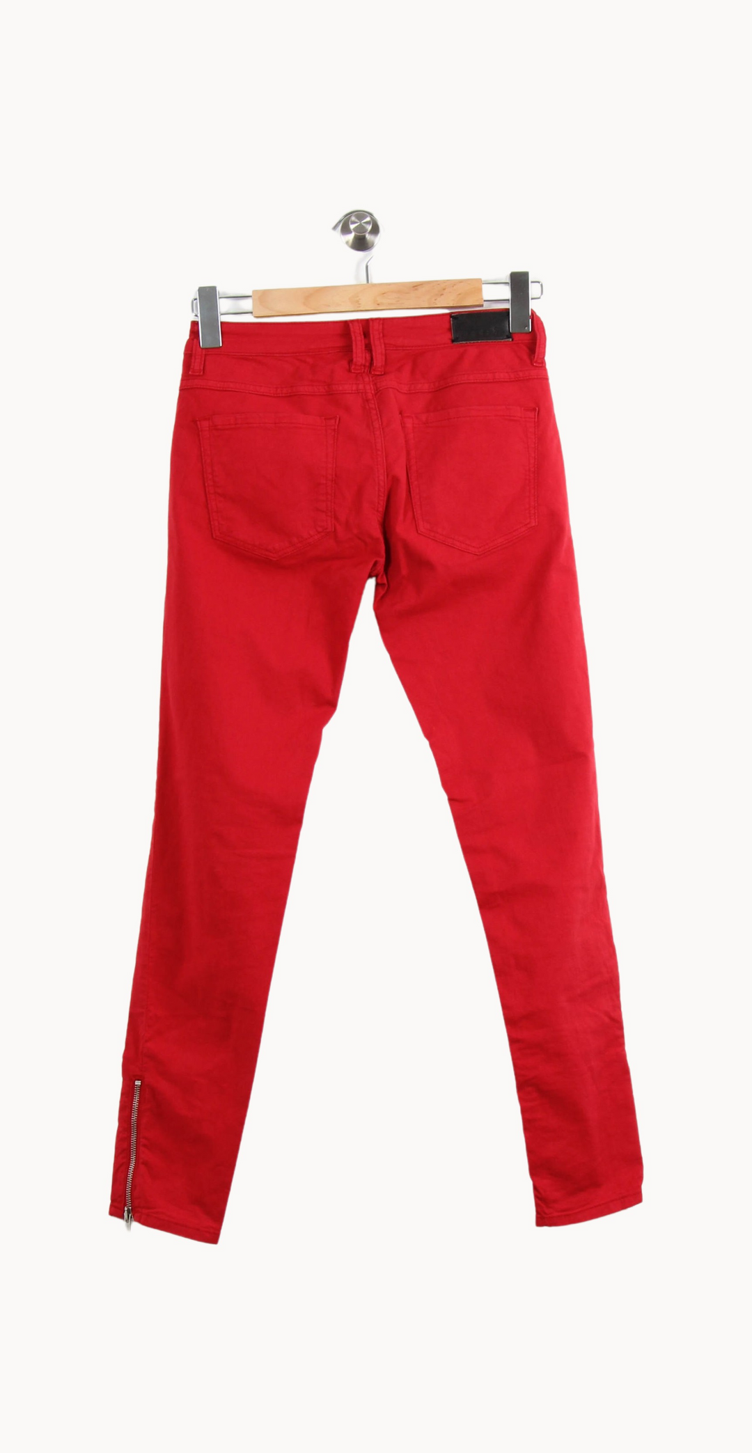 Jean Rouge - Taille S/36 de la marque Sandro | PARAD39653 - Vendu par Paradigme - Image 4
