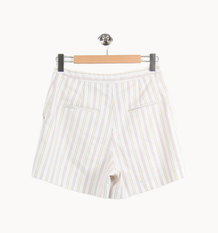 Short Blanc à Rayures - Taille M/38 de la marque Claudie Pierlot | PARAD48105 - Vendu par Paradigme - Image 4