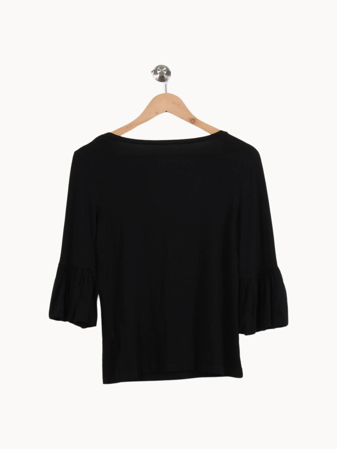 T-shirt noir - Taille L/40 de la marque Caroll | GLLM0028 - Vendu par Paradigme - Image 4
