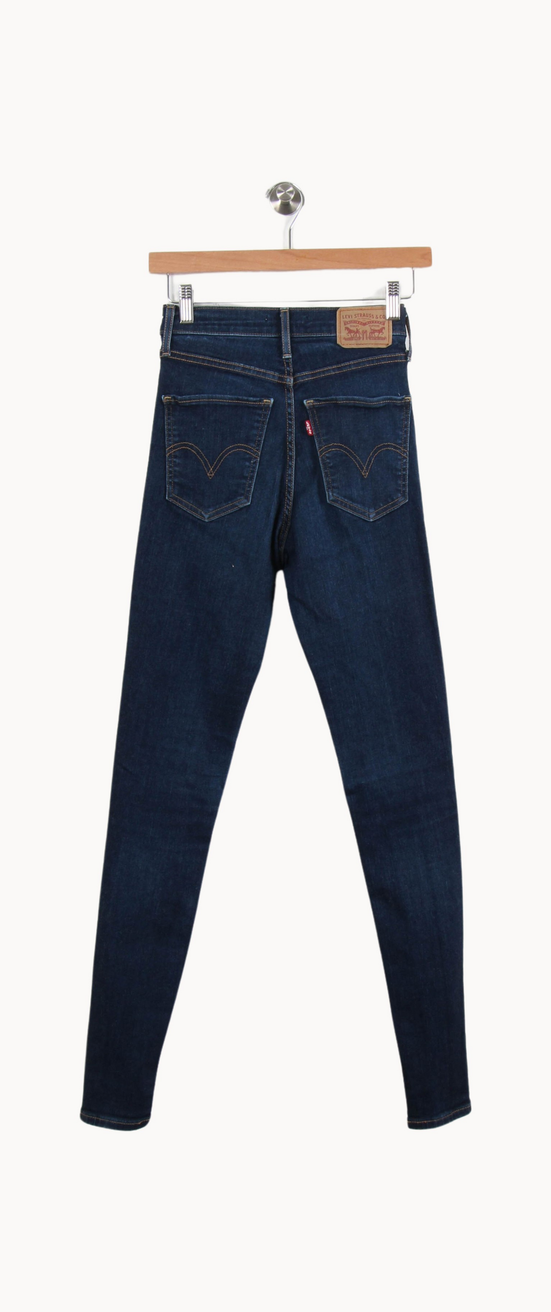 Jean Skinny Bleu - Taille S/36 de la marque Levi's | PARAD24747 - Vendu par Paradigme - Image 4
