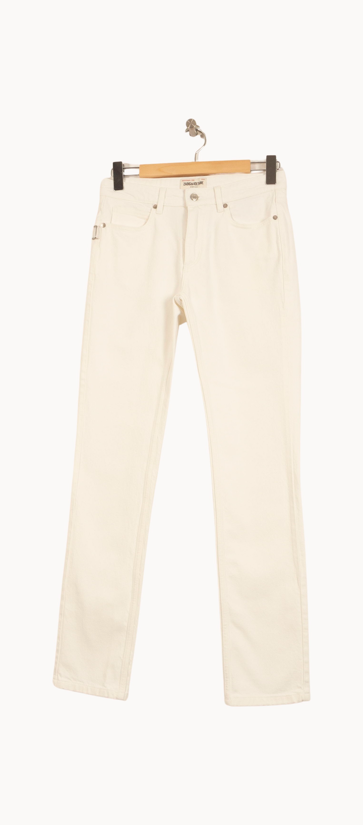Jean Blanc - Taille XS/34 de la marque Zadig&Voltaire | PARAD63124 - Vendu par Paradigme - Image 2