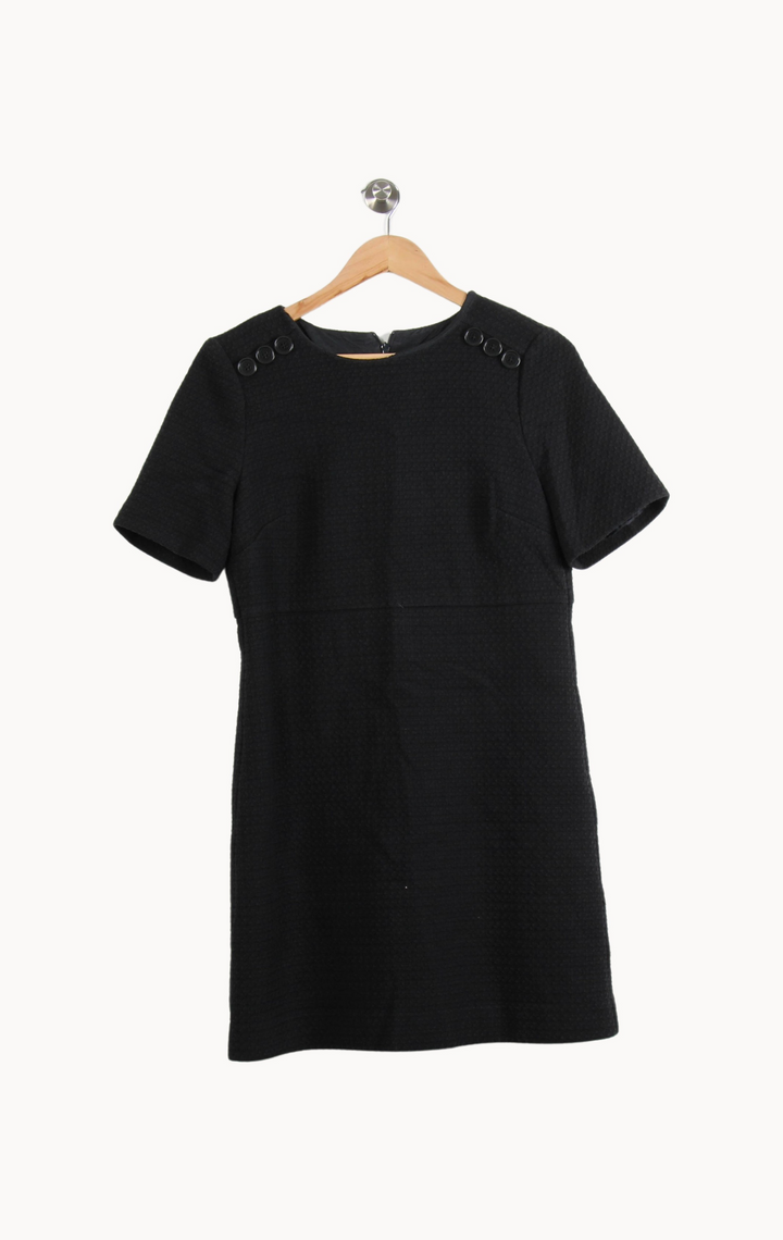 Robe Courte Noire - Taille XL/42 de la marque Caroll | PARAD65079 - Vendu par Paradigme - Image 2