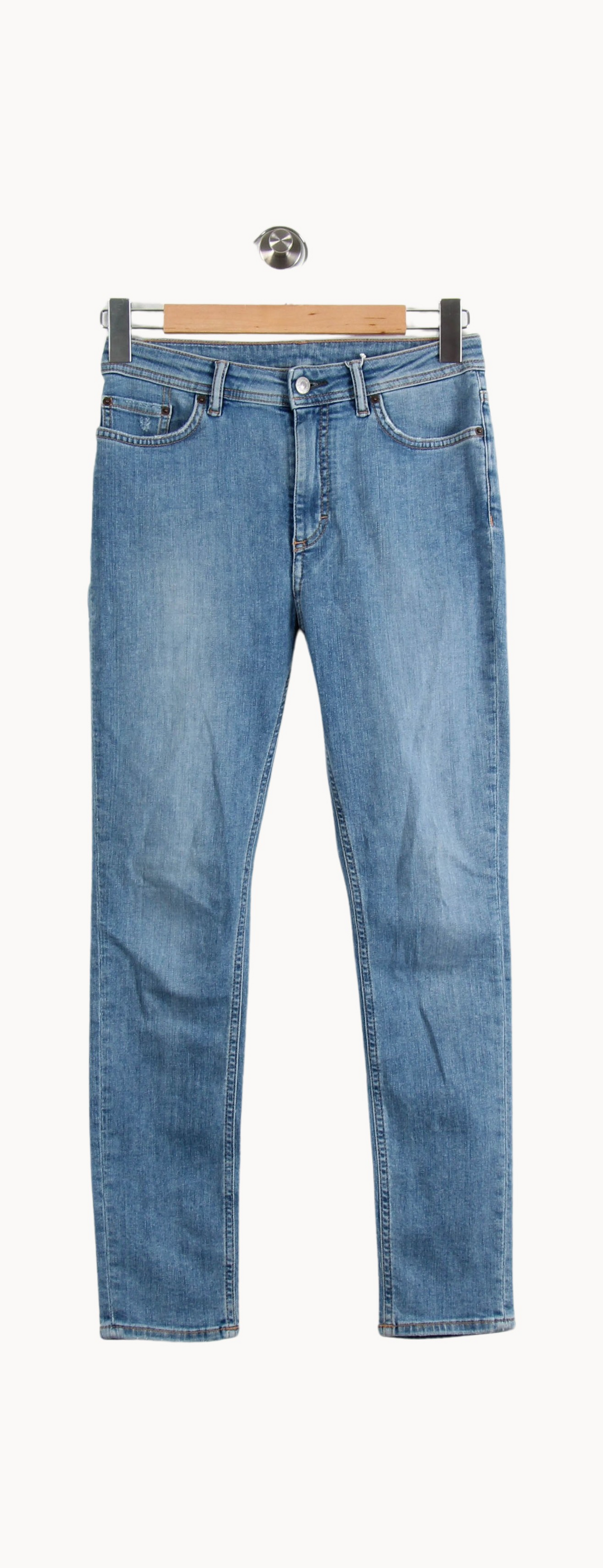 Jean Slim Bleu - Taille S/36 de la marque Acne Studios | PARAD66988 - Vendu par Paradigme - Image 2