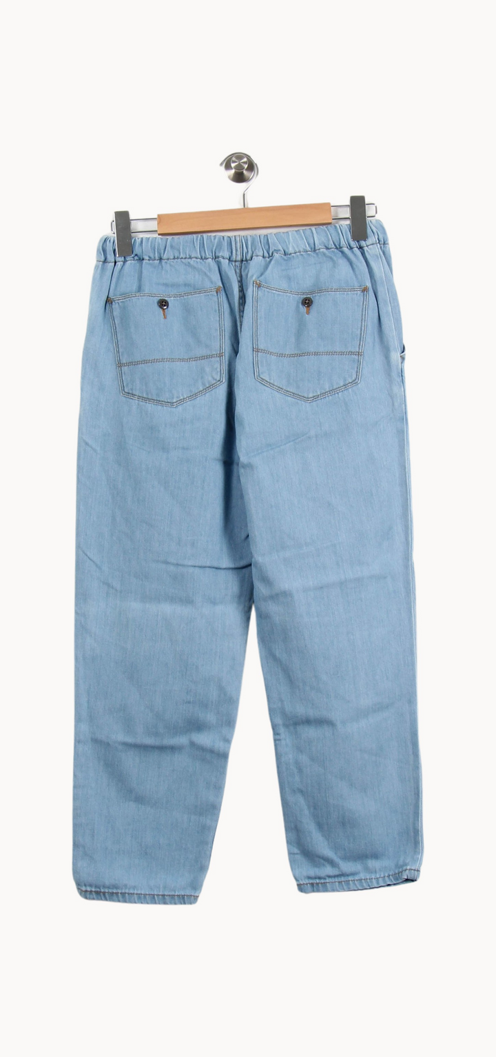 Pantalon Jogger Bleu - Taille S/36 de la marque Bellerose | PARAD69544 - Vendu par Paradigme - Image 4
