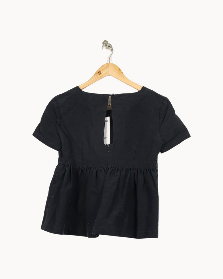 Blouse Bleue - Taille XS/34 de la marque ba&sh | PARAD46395 - Vendu par Paradigme - Image 4