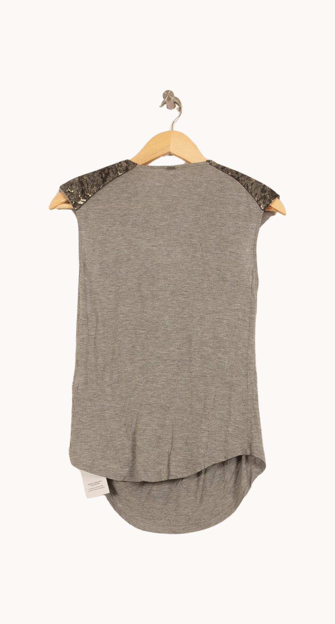 Top Sans Manches Gris et Noir - Taille L/40 de la marque IKKS | PARAD53989 - Vendu par Paradigme - Image 4