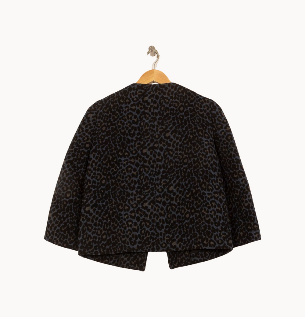 Cape Noire et Bleue - Taille S/36 de la marque Caroll | PARAD64148 - Vendu par Paradigme - Image 4