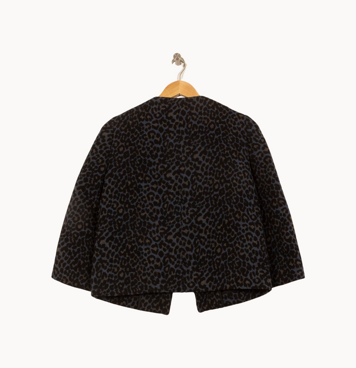 Cape Noire et Bleue - Taille S/36 de la marque Caroll | PARAD64148 - Vendu par Paradigme - Image 4