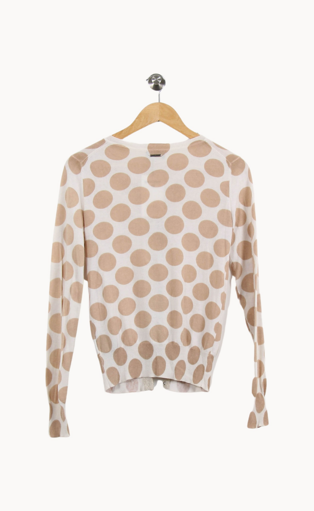 Cardigan Blanc et Beige - Taille XS/34 de la marque One Step | PARAD69189 - Vendu par Paradigme - Image 4