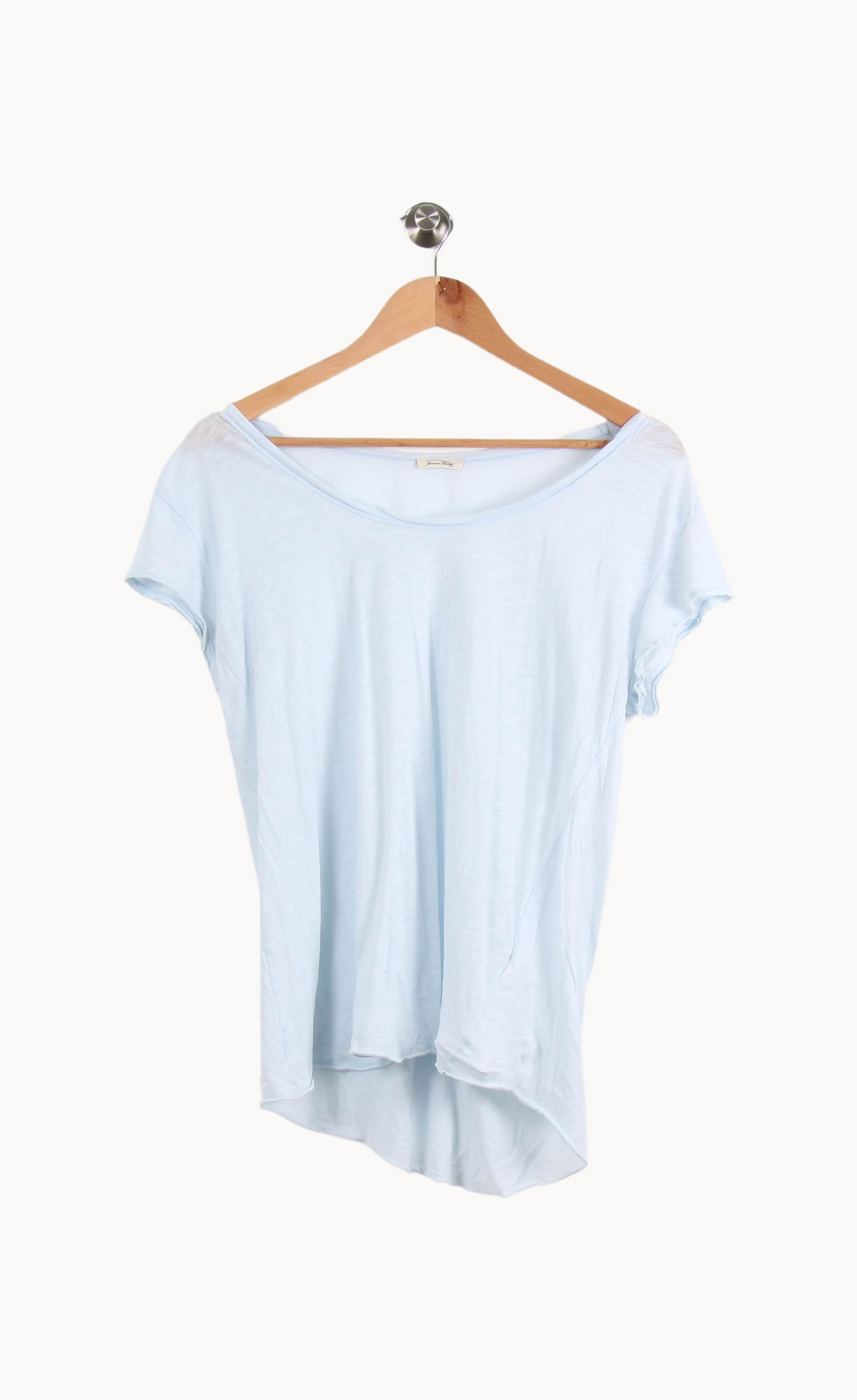 Tee-shirt Bleu Clair - Taille L/40 de la marque American Vintage | PARAD67000 - Vendu par Paradigme - Image 2