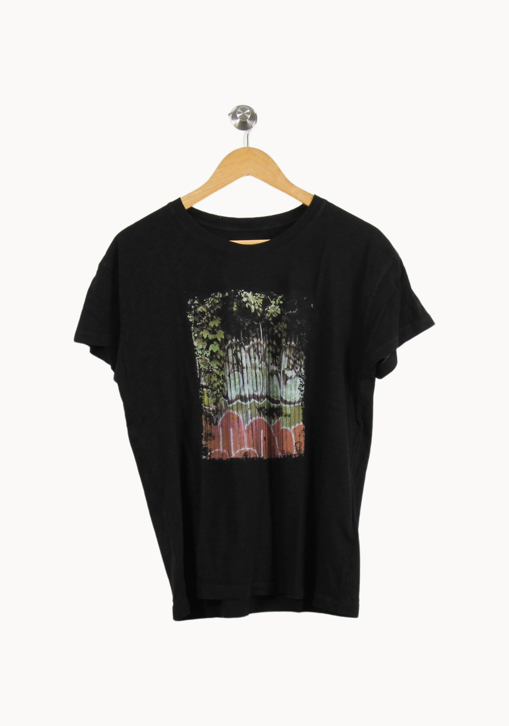 Tee-shirt Noir - Taille M/38 de la marque ba&sh | PARAD52059 - Vendu par Paradigme - Image 2
