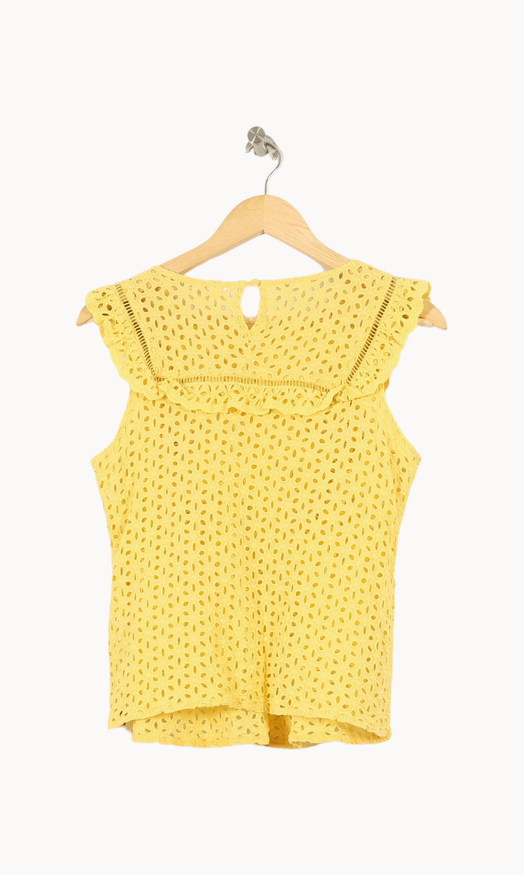 Blouse Sans Manches Jaune - Taille M/38 de la marque Grace & Mila | PARAD66655 - Vendu par Paradigme - Image 4