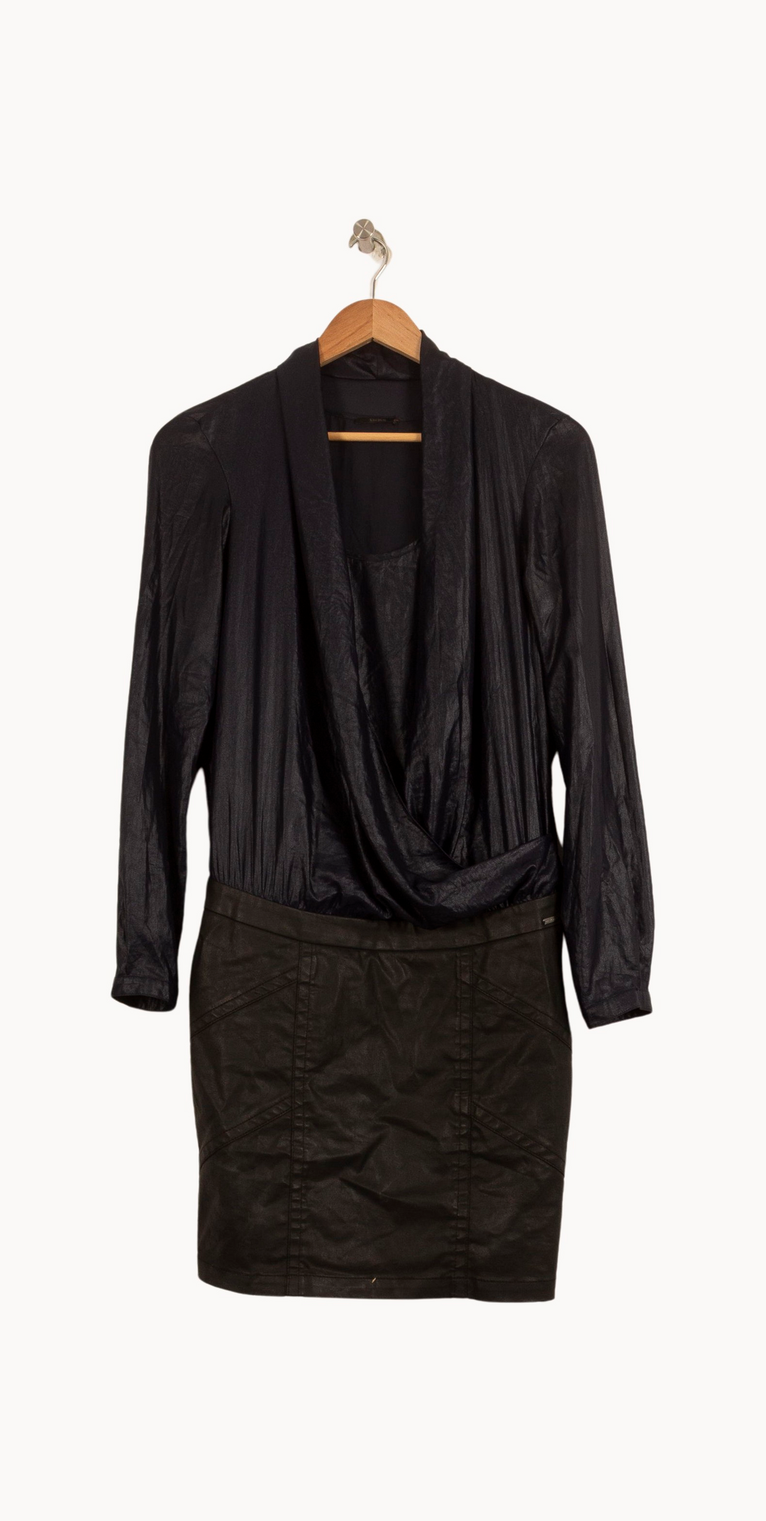 Robe Courte Noire - Taille S/36 de la marque IKKS | PARAD51456 - Vendu par Paradigme - Image 2