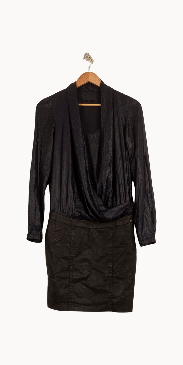 Robe Courte Noire - Taille S/36 de la marque IKKS | PARAD51456 - Vendu par Paradigme - Image 2