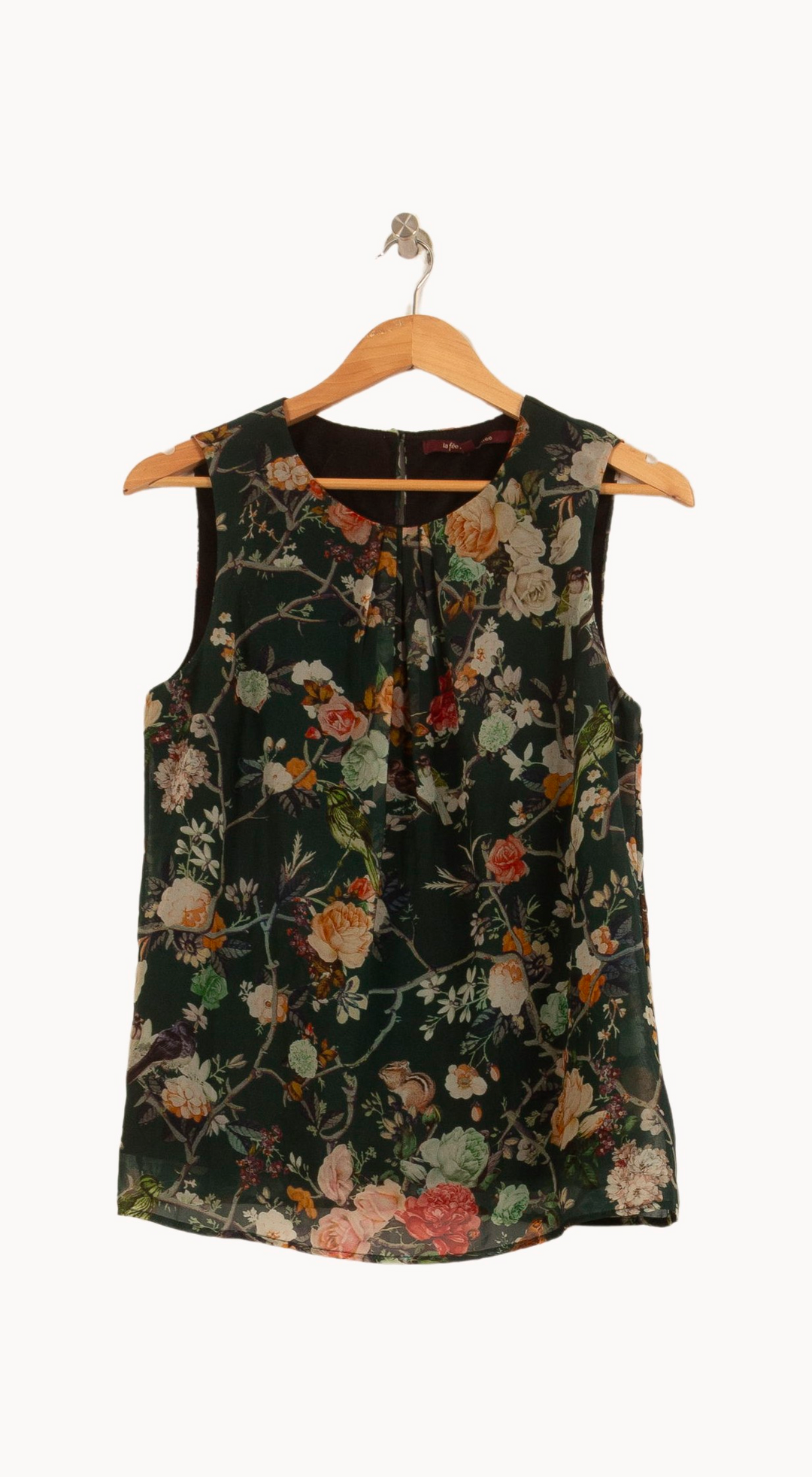 Blouse Verte - Taille M/38 de la marque La Fée Maraboutée | PARAD53569 - Vendu par Paradigme - Image 2