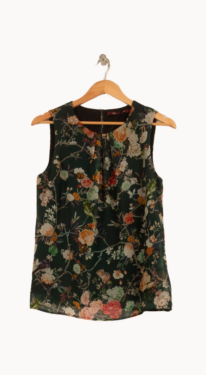 Blouse Verte - Taille M/38 de la marque La Fée Maraboutée | PARAD53569 - Vendu par Paradigme - Image 2
