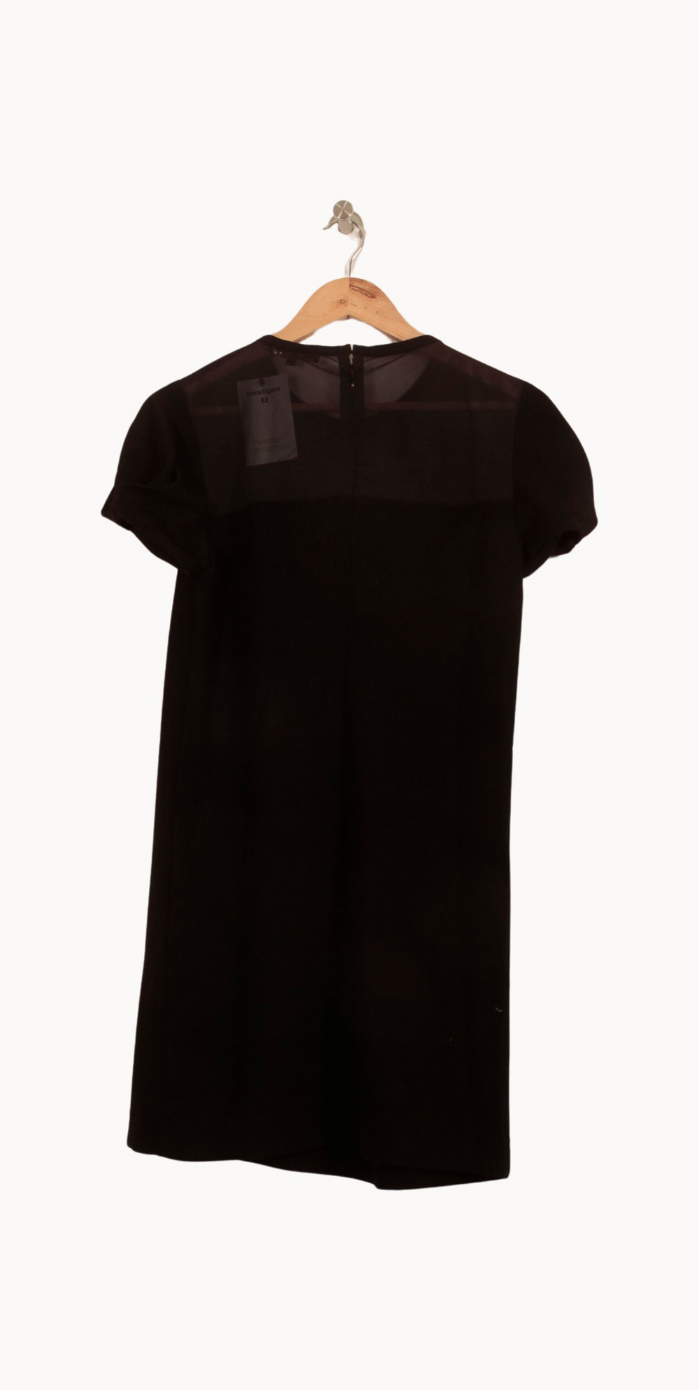 Robe Courte Noire - Taille M/38 de la marque Maje | PARAD37933 - Vendu par Paradigme - Image 4
