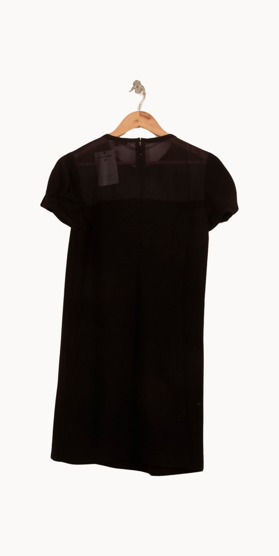 Robe Courte Noire - Taille M/38 de la marque Maje | PARAD37933 - Vendu par Paradigme - Image 4