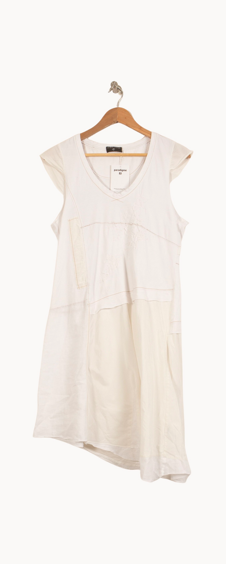 Robe Midi Blanche - Taille XXL/44 de la marque One Step | PARAD63274 - Vendu par Paradigme - Image 2
