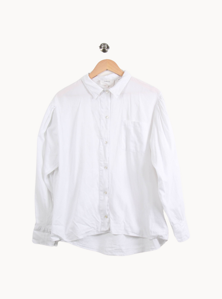 Chemise Blanche - Taille S/36 de la marque ba&sh | PARAD53516 - Vendu par Paradigme - Image 2