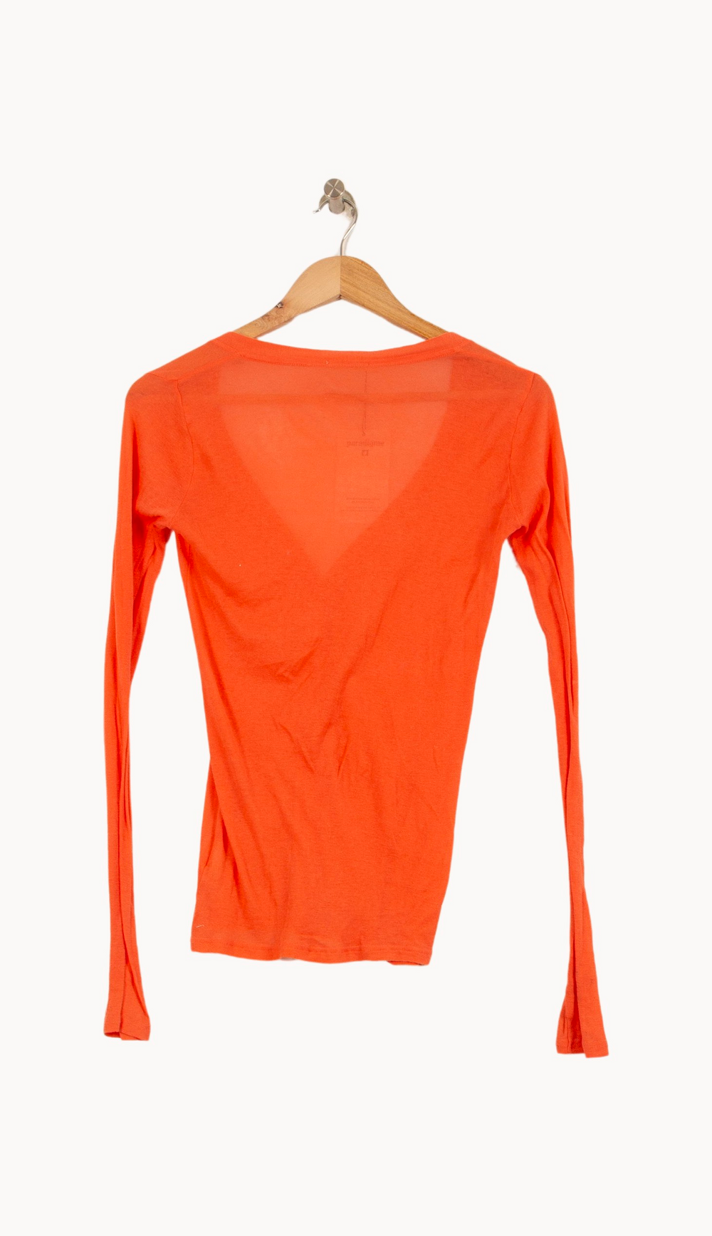 Cardigan Orange - Taille L/40 de la marque American Vintage | RVLI1129 - Vendu par Paradigme - Image 4