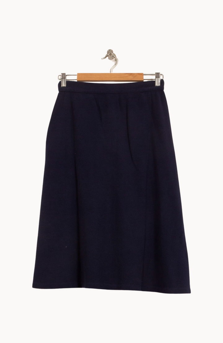 Jupe Midi Bleue - Taille S/36 de la marque Maison Kitsuné | PARAD63324 - Vendu par Paradigme - Image 4